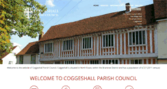 Desktop Screenshot of coggeshall-pc.gov.uk